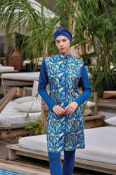 Rozamay Burkini Swimsuit-9054  Voile